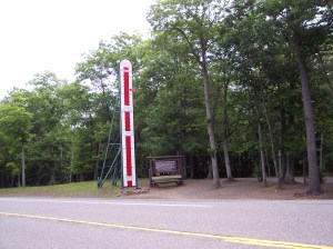 Record snow depth on Michigan's Keweenaw Peninsula is 139 inches.