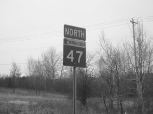 Hwy 47 sign